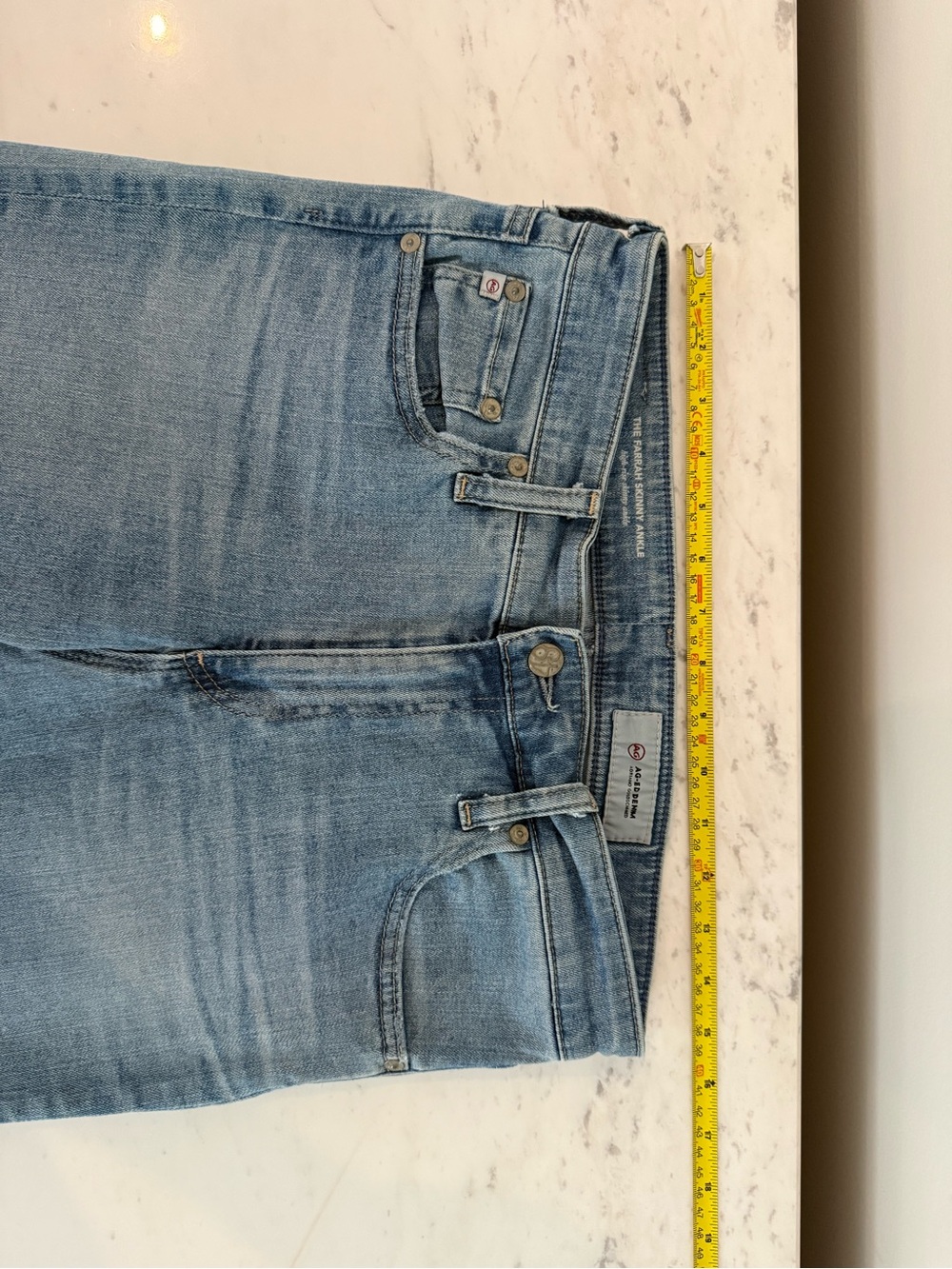 Agolde The Farrah Skinny Ankle High Rise - Picture 5 of 8